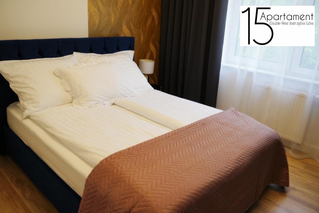 Posteľ alebo postele v izbe v ubytovaní Apartament 15 Double Rest Jastrzębia Góra
