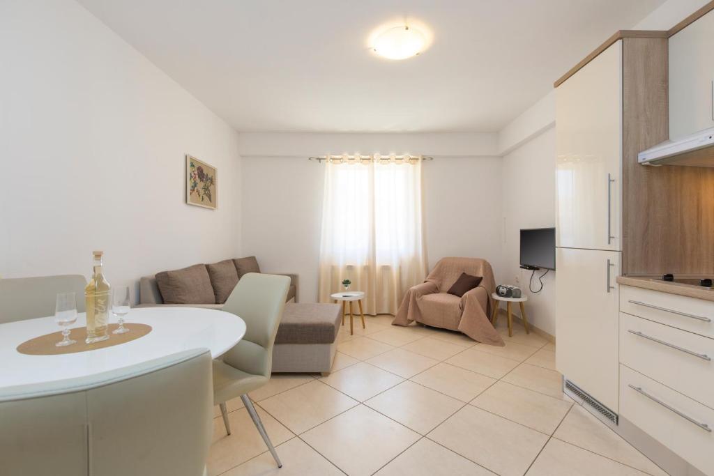 Posezení v ubytování Apartmani Xenia & Desiderio