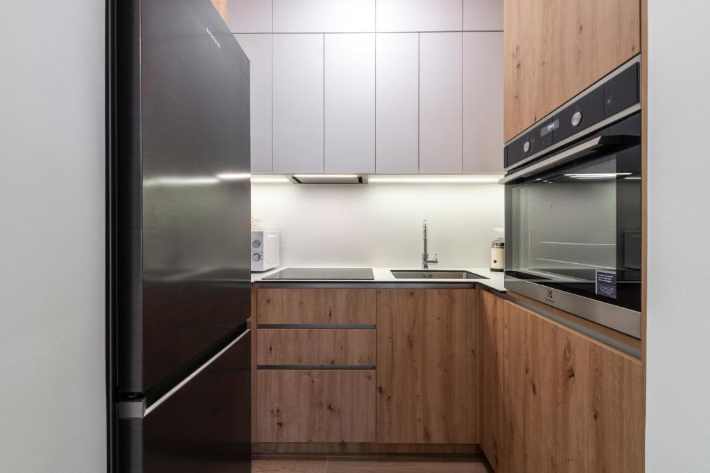 Kuchyň nebo kuchyňský kout v ubytování Apartment Emma Dubrovnik