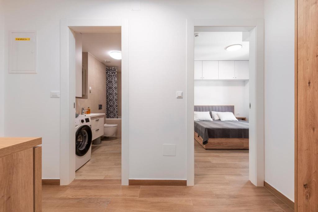 Postel nebo postele na pokoji v ubytování Apartment Emma Dubrovnik