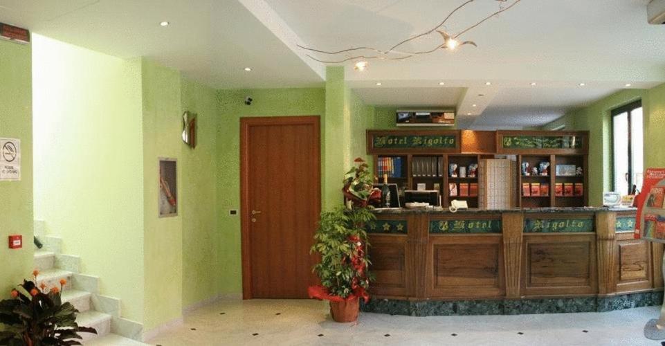 Lounge nebo bar v ubytování Hotel Rigolfo