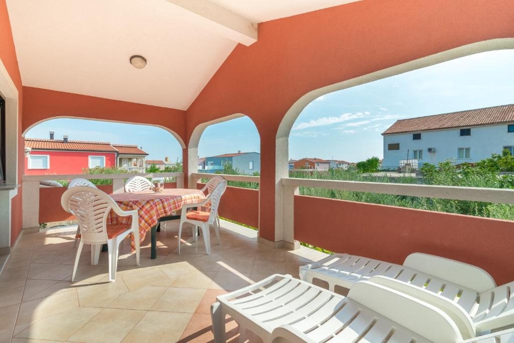 Balkón alebo terasa v ubytovaní Apartment Vir 16768b