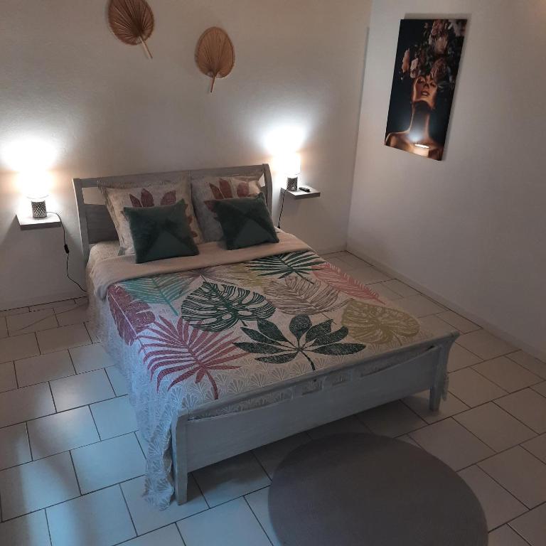 Postel nebo postele na pokoji v ubytování Spacieux cocon
