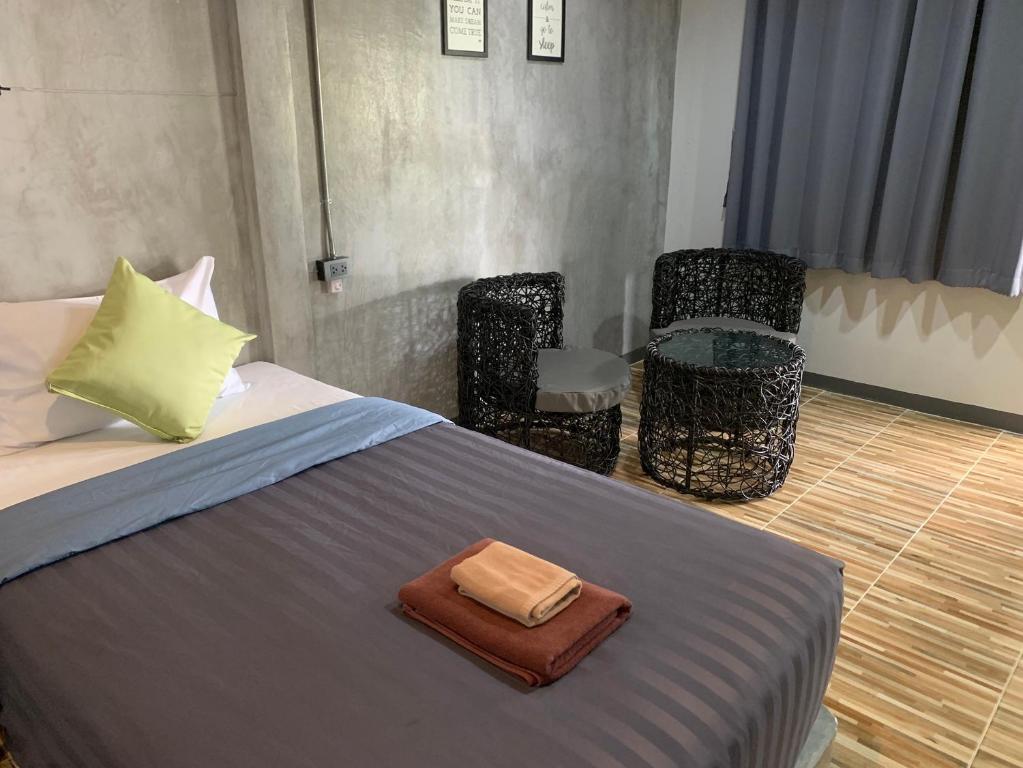 Voodi või voodid majutusasutuse The Loft @Chiangrai toas