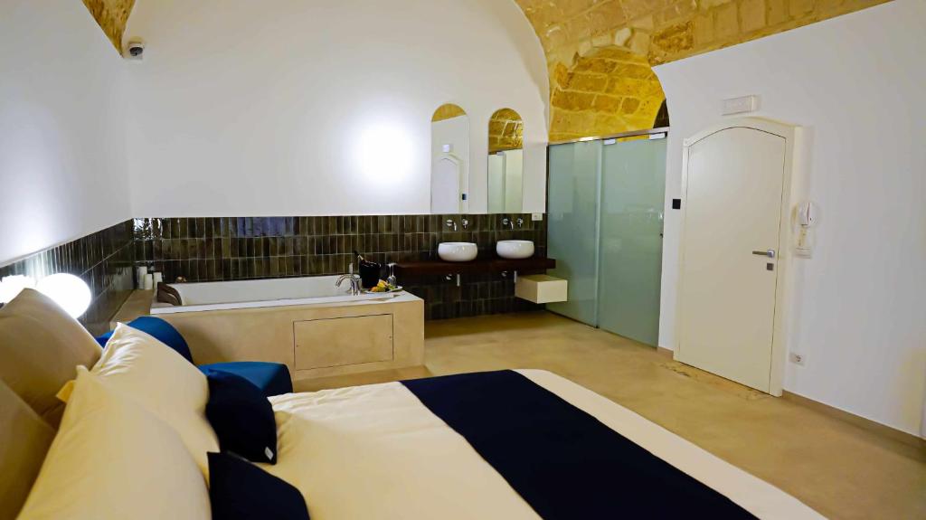 Posezení v ubytování Casa Minerva - Suite e Relax