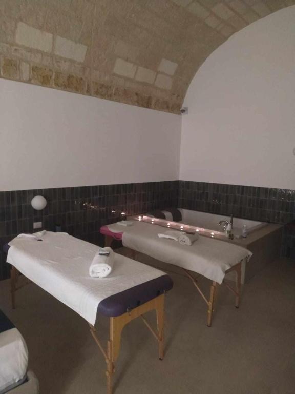 Lázně a/nebo wellness v ubytování Casa Minerva - Suite e Relax