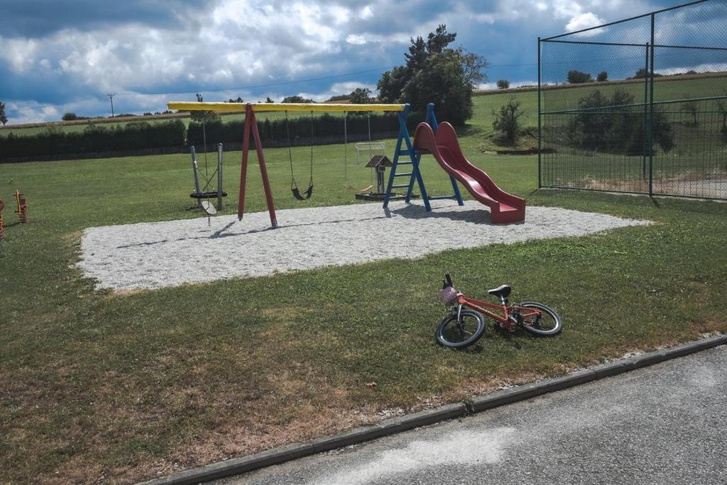 Herní místnost nebo prostor pro děti v ubytování CHALUPA