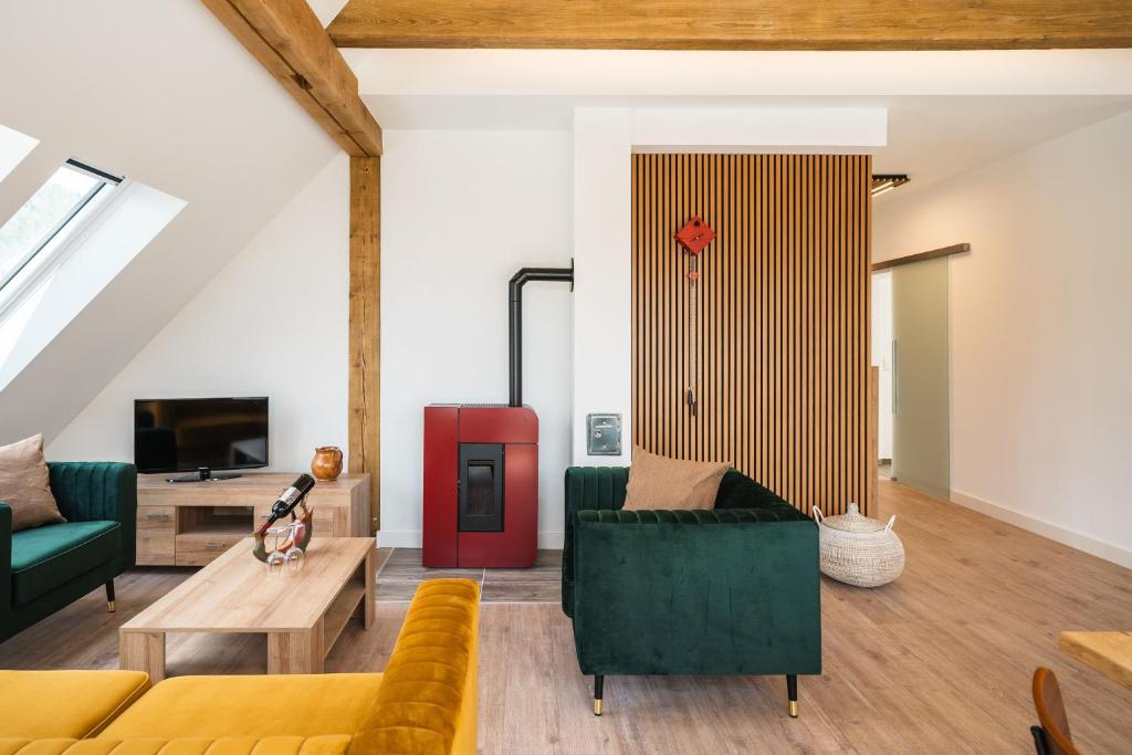 Posezení v ubytování Hotel Großbach