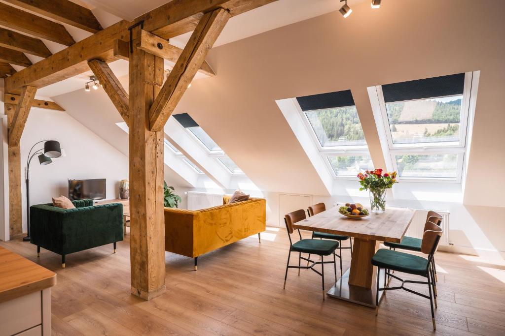 Posezení v ubytování Hotel Großbach