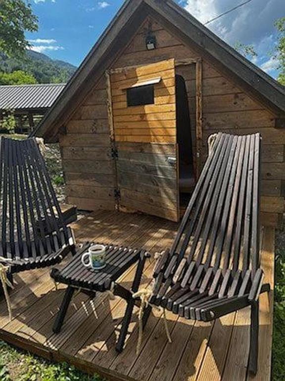 Edificio in cui si trova il campeggio di lusso