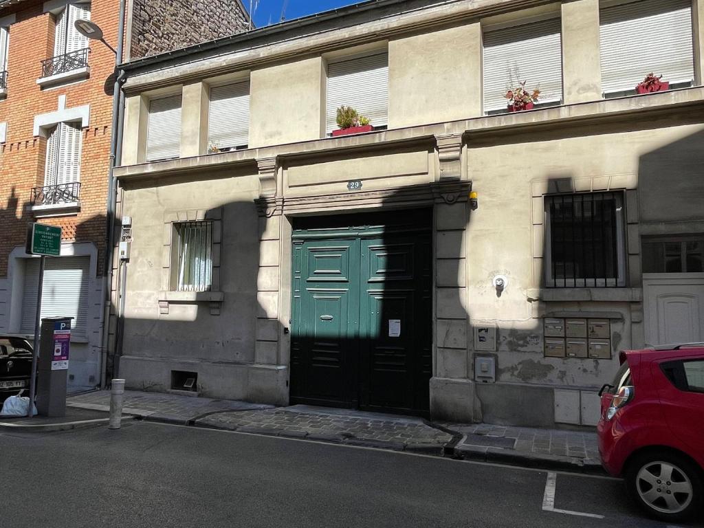 Budova, v ktorej sa apartmán nachádza