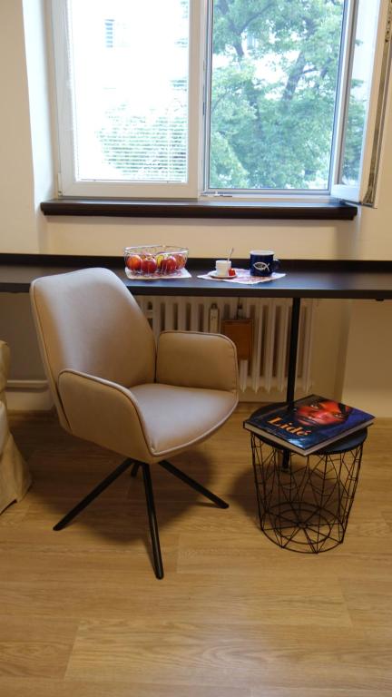 Posezení v ubytování Academic Apartment Brno (AAB) 2+1 (62 m²)