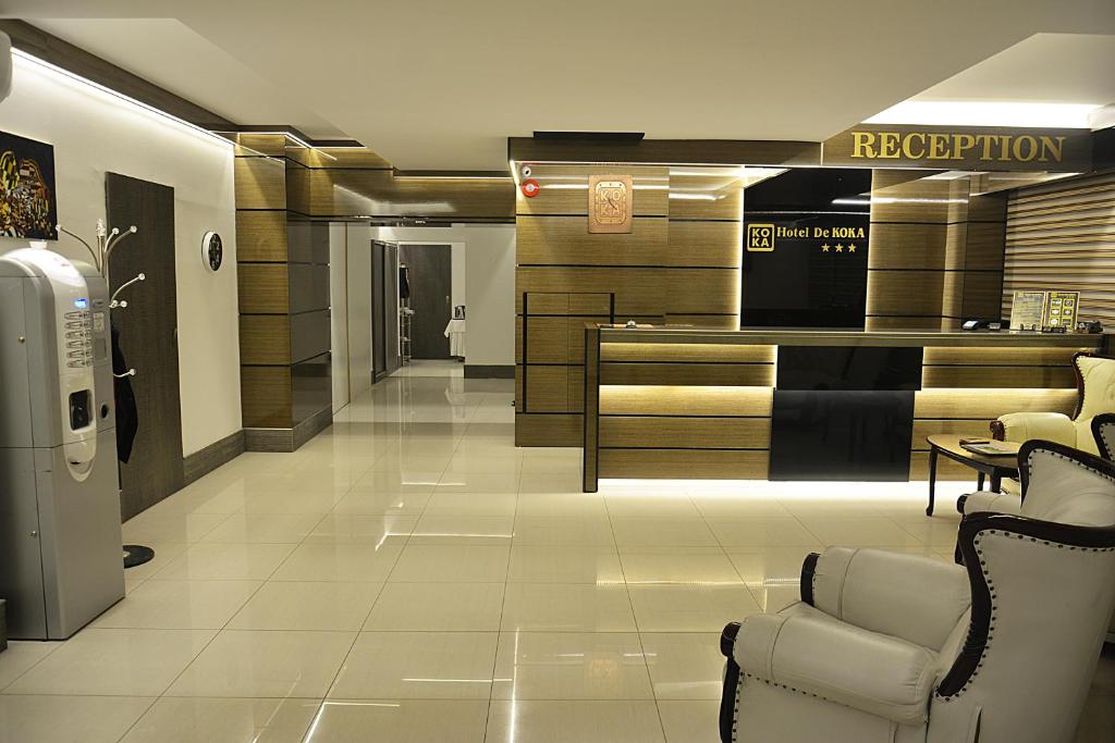 Posezení v ubytování Hotel De KOKA