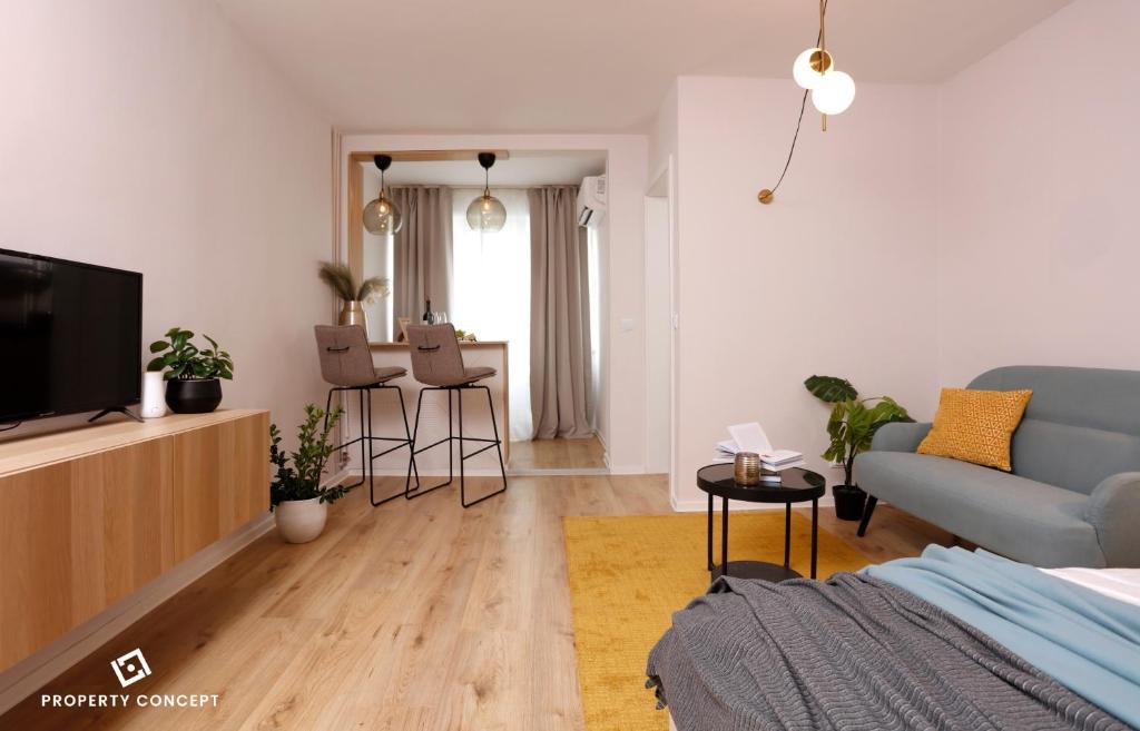 Brand new lovely studio near Metro Station - Apartamento De Estudio