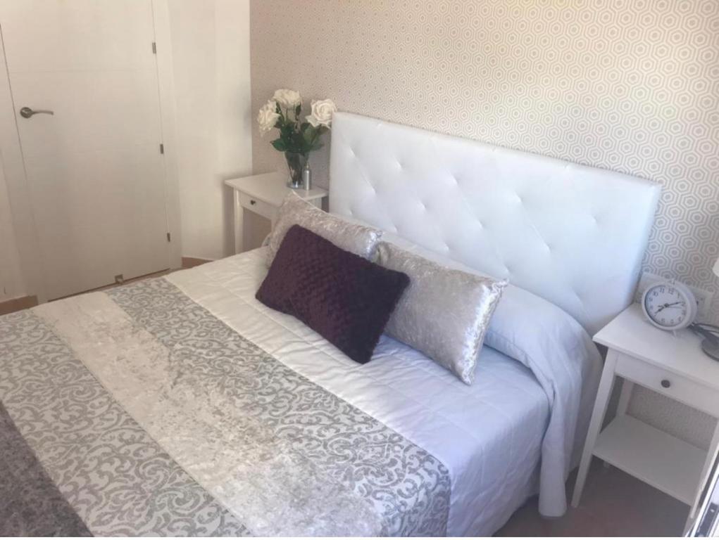 Postel nebo postele na pokoji v ubytování Mar Marina