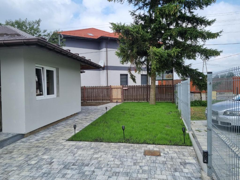 Budynek, w którym mieści się willa