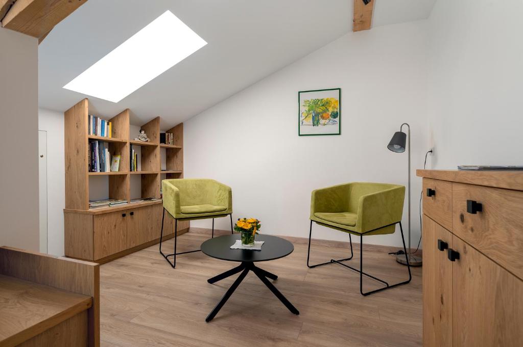 Posezení v ubytování Apartments Samberg