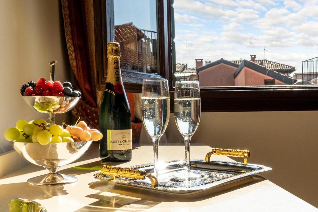 Nápoje v ubytování Hotel Bella Venezia