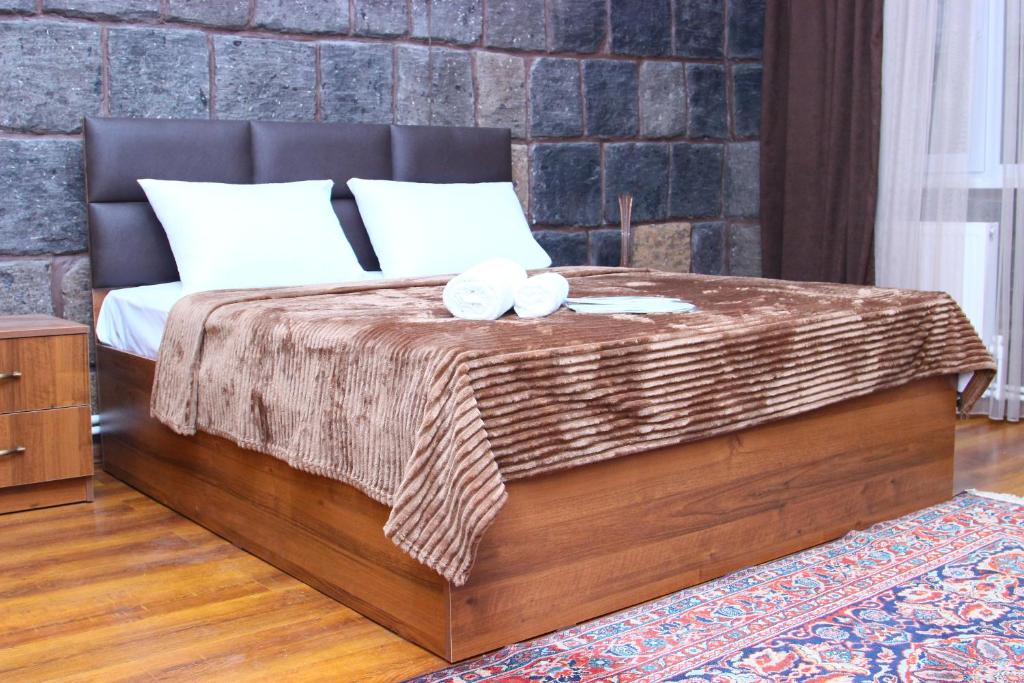 Postel nebo postele na pokoji v ubytování DARBAS GUEST HOUSE