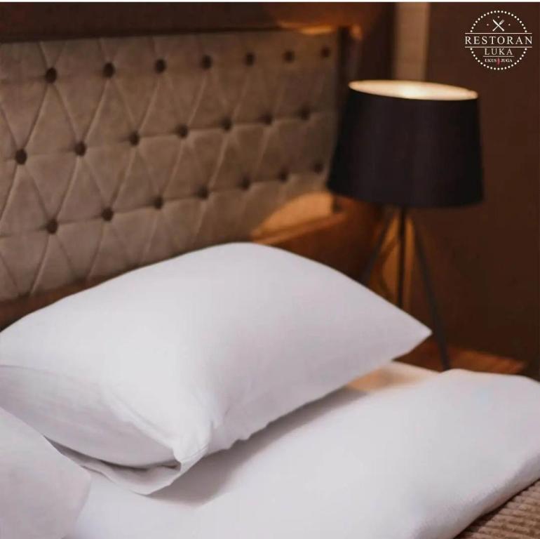 Кровать или кровати в номере Motel Luka