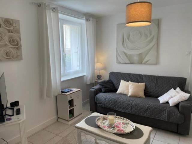Posedenie v ubytovaní Appartement RDC de maison principale
