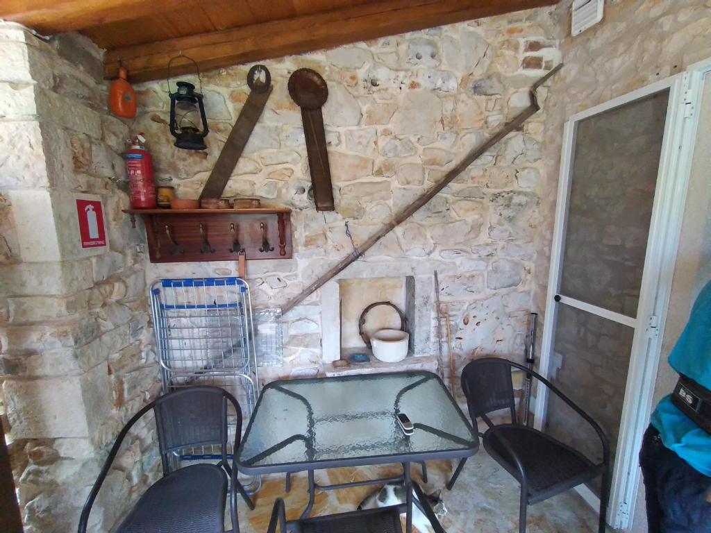 Posezení v ubytování Country-bumpkin's house