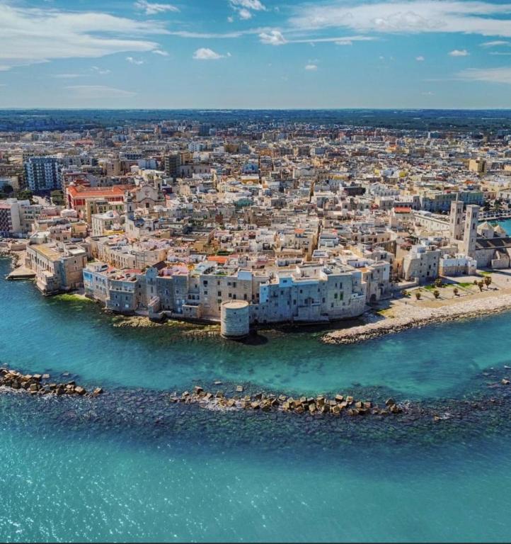 Widok na miasto Molfetta z tego apartamentu