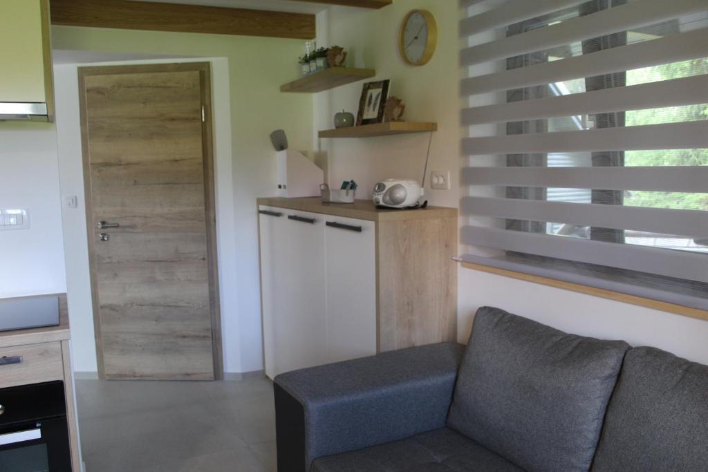 Kuchyň nebo kuchyňský kout v ubytování Apartment Bajta - Rogla