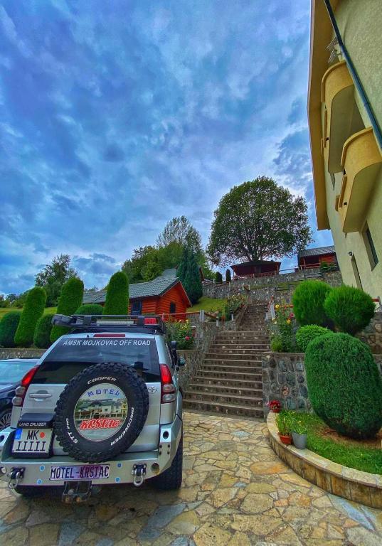 Zahrada ubytování Motel Krstac