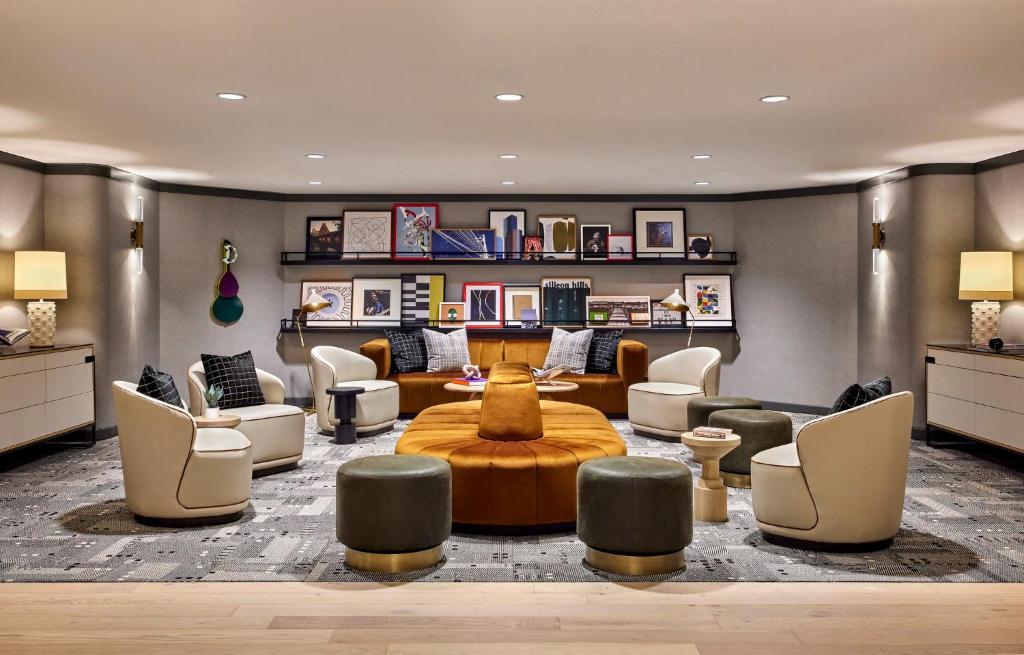 Posezení v ubytování Omni Austin Hotel Downtown