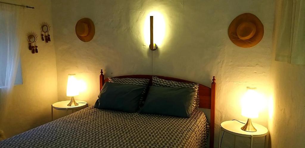 Postel nebo postele na pokoji v ubytování Casa Relax Moratalla