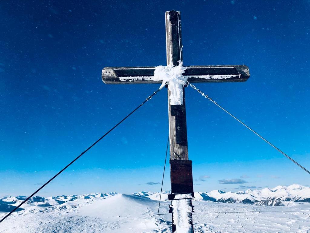 Almland Hütte v zimě