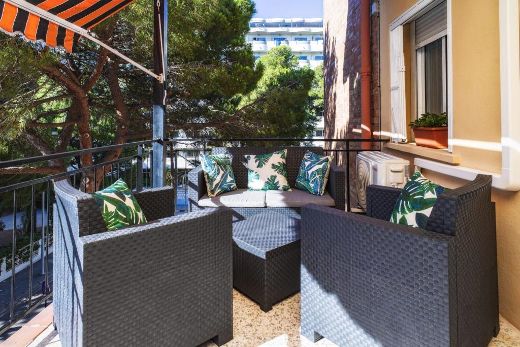 Balkón alebo terasa v ubytovaní Apartamento Maya Relax Salou