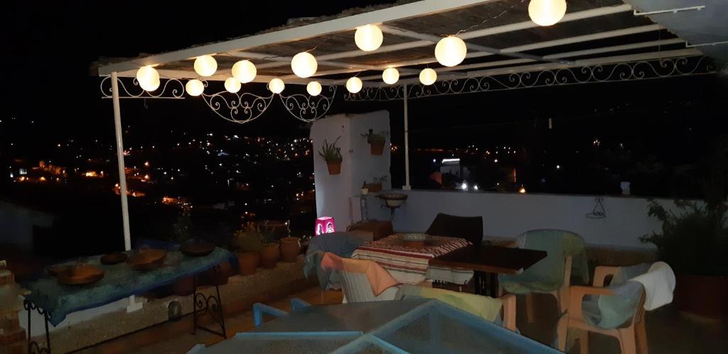 Część wypoczynkowa w obiekcie Riad Nerja