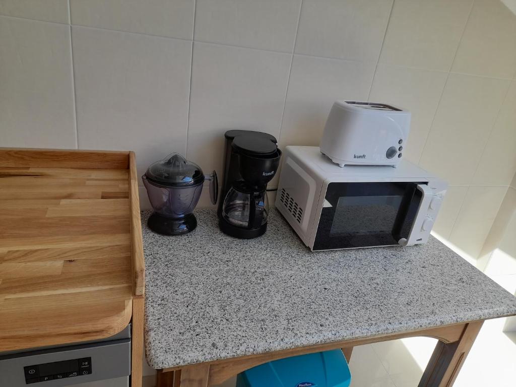 Kuchyň nebo kuchyňský kout v ubytování Margaritas