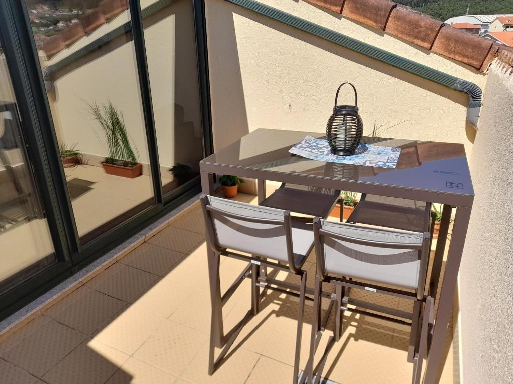Balkón nebo terasa v ubytování Margaritas