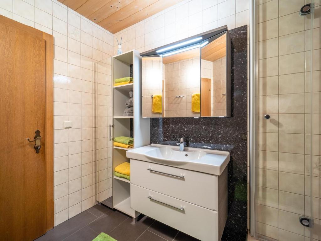 Koupelna v ubytování Apartment Leonie