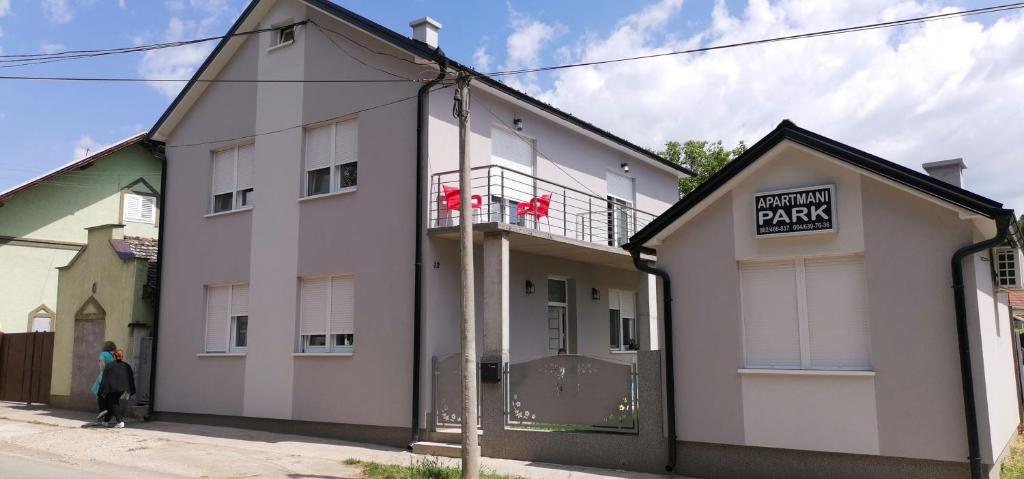 Budova, kde se apartmán nachází