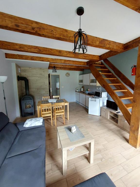 Posedenie v ubytovaní Apartament Buczyna
