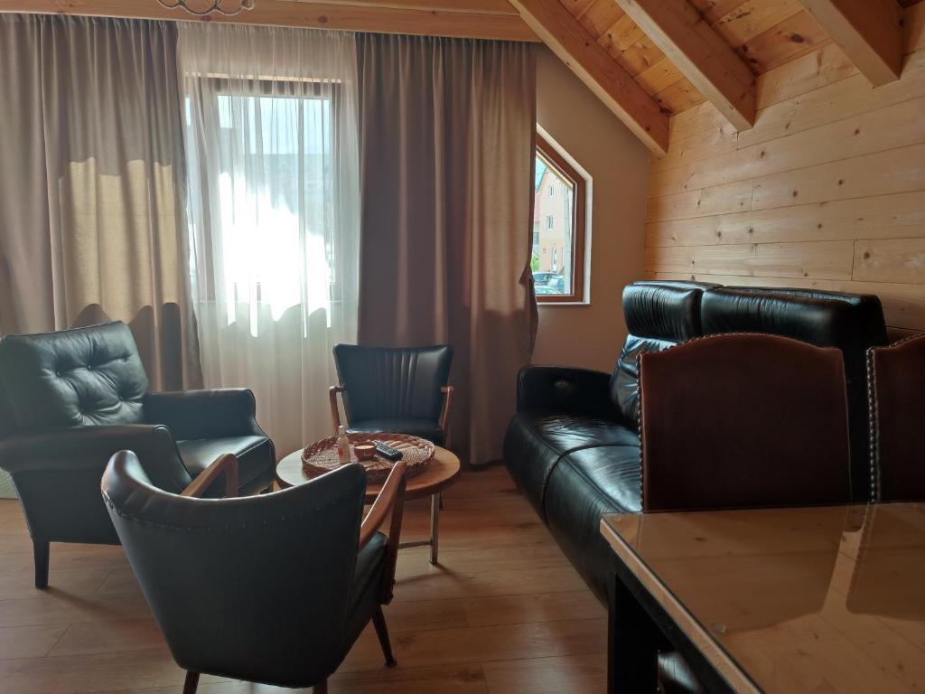 Posezení v ubytování Monte Pino Lux Apartments