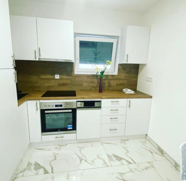 Kuchyňa alebo kuchynka v ubytovaní Deluxe Apartment Zadar