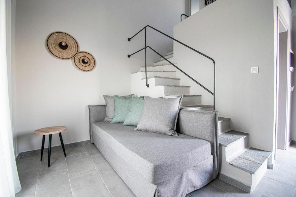 Postel nebo postele na pokoji v ubytování Heraclea Luxury Suites