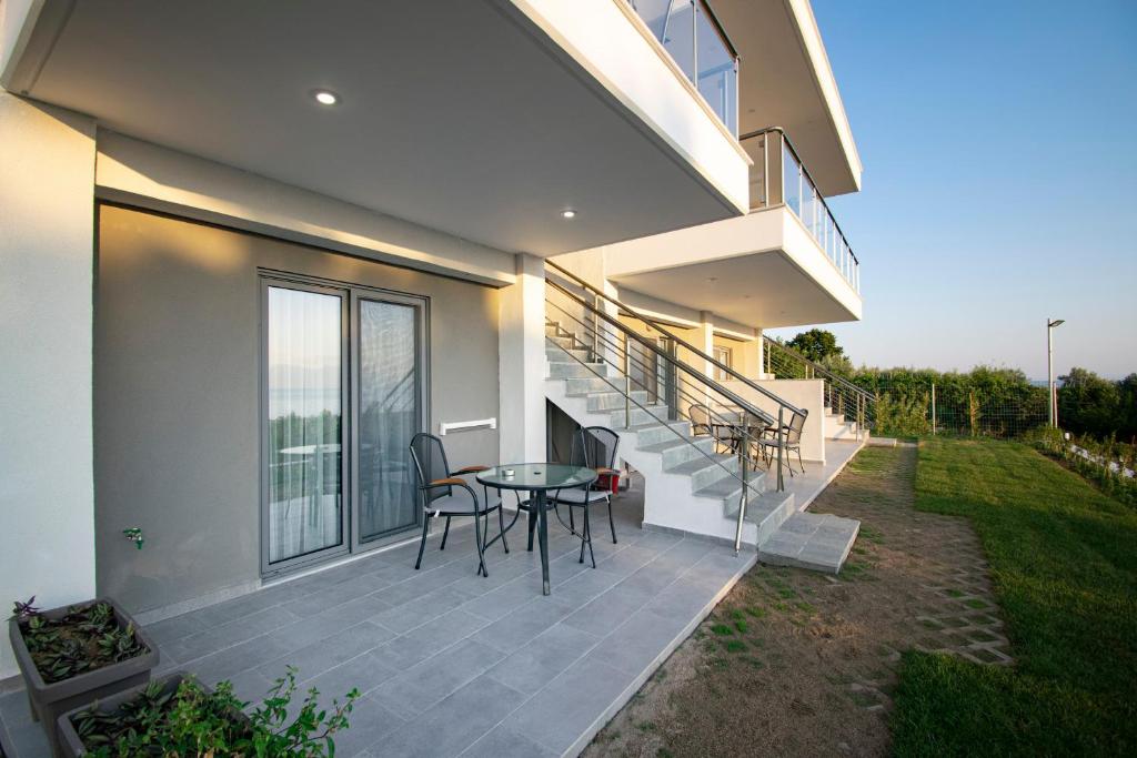 Balkón nebo terasa v ubytování Heraclea Luxury Suites