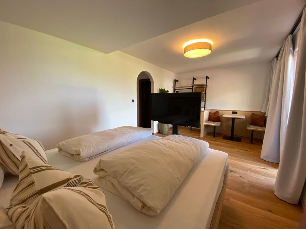 Llit o llits en una habitació de Waldruh