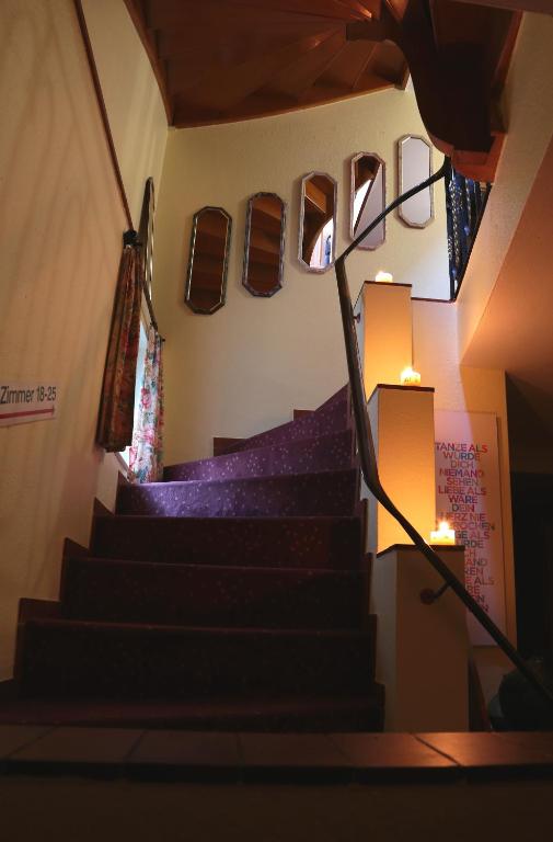 Postel nebo postele na pokoji v ubytování Hotel Bellevue