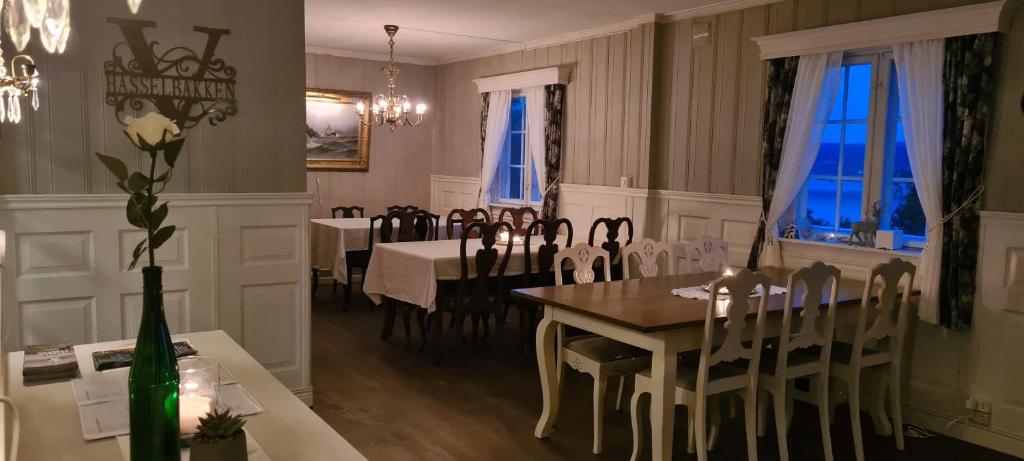 Restaurace v ubytování VILLA HASSELBAKKEN