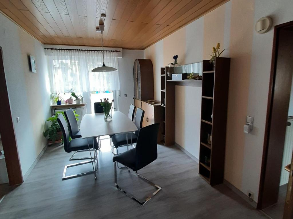 Posezení v ubytování Gierske Wohnung