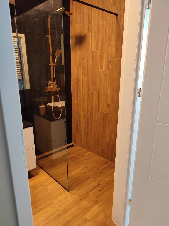 Kúpeľňa v ubytovaní Apartament blisko morza Izabella & Lilianna Gdańsk Nowa Letnica