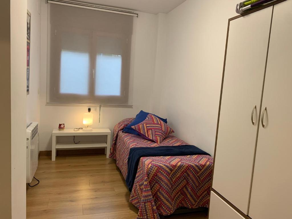 Postel nebo postele na pokoji v ubytování CAL PAU Guardiola de Berguedà