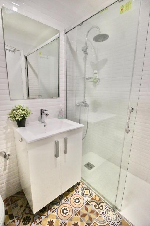 Um banheiro em Sweet Home Apartaments